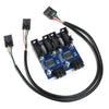 9 Pin USB Header Male 1 to 4 Female Extension Cable Card