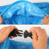 Outdoor Portable Lazy Water Inflatable Sofa Beach Grass Air Bed, Size: 200 x 70cm(Black)