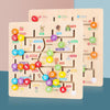 Wooden Children Enlightenment Teaching Aid Numbers / Letters Cognition Educational Toy(Letter)