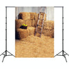 1.5m x 2.1m Straw Pile Wheat Field Scene Newborn Photo Photography Background Cloth