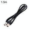 1.5m BNC Cable Male to Female, 75 Ohm Coax HD Video CCTV Cable