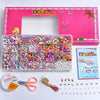 32 Grid  Acrylic Beaded Kids DIY Necklace Bracelet Toys With Color Box