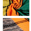 Autumn & Winter Fringed Scarf Plaid Square Scarf Thickening Ladies Shawl, Size:145cm(LS-03 Purple)