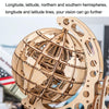 Wooden Puzzle Toy 3D Puzzle Assembly Box DIY Gift Desktop Ornaments, Style: Gallery