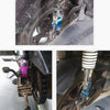 2 Pairs Shock Absorber Extender Height Extension for Motorcycle, Size: Small(Black)