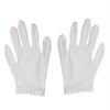 10 Pairs Anti-static Stripe Plastic Gloves, SizeFree Size