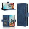For Samsung Galaxy F16 5G / M16 5G Skin Feel Calf Texture Card Slots Leather Phone Case(Blue)