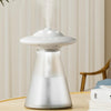 FX-041 USB Charging UFO Shape Night Light Humidifier(Ivory White)