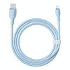 Baseus Pudding Series 2.4A USB to 8 Pin Fast Charging Data Cable, Length:2m(Blue)