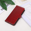 For Samsung Galaxy A36 Crocodile Top Layer Cowhide Leather Phone Case(Red)