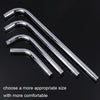 With Base Top Spray Rod Shower Tube Stainless Steel Shower Outlet Pipe Elbow, Size: 20cm