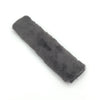 2 Pairs Fleece-like Safety Belt Cover Car Plush Safety Belt Cover(Grey)