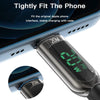 Yesido CA86 20W USB-C / Type-C to 8 Pin Digital Display Fast Charging Cable, Length: 1.2m