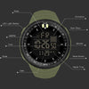 SYNOKE 9648-B Men Outdoor Waterproof Luminous Sports Electronic Watch(Green)