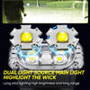 KXK-1086 Multifunctional Mini Work Light Rotation Headlight(Transparent)