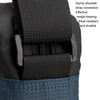 HAOSHUAI 204 Sports Leisure Men Outdoor Waterproof Nylon Shoulder Bag(Black)