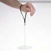 Portable T-shaped Acrylic Wrist Yarn Holder, Style: Large(White)