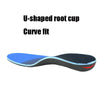 1 Pair Valgus Flat Feet Orthopedic Insole, Size: L(44-45)