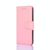 For Asus Zenfone 9 Crystal Texture Horizontal Flip Leather Phone Case(Pink)