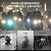 2 PCS L29 12V / 15W / 6000K / 2000LM Motorcycle / Car IP65 Waterproof External LED Small Steel Cannon Spotlight Working Lamp