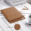 3-fold Stand Magnetic Tablet Sleeve Case Liner Bag For iPad 9.7 / 10.2 / 10.5 / 10.9 / 11 inch(Dark Brown)