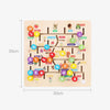 Wooden Children Enlightenment Teaching Aid Numbers / Letters Cognition Educational Toy(Letter)