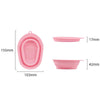 Silicone Makeup Brush Puff Cleaning Pad(Rose Red)