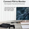 22cm Full HD 1080P Micro HDMI Male to VGA Female Video Adapter Cable with Audio Cable(Black)