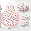 11 PCS / Set Kids Cooking Baking Kit Kitchen Chef Costume Role Play Apron Hat Gloves Set for Children