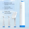 LSHOW YJK108 Multi-function Facial Cleansingand Teeth Cleaning Instrument with LED Auxiliary Light(Blue)
