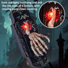 Halloween Induction Spray Doorbell Hand Movable Luminous Sounding Scary Doorbell
