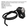 MB-BS001-R Motorcycle Motorcycle Switches 22mm Handlebar Mount Switch Headlight Hazard Brake Light Power Switch with Indicator Light (Blue Light)
