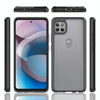 For Motorola Moto One 5G Ace Shockproof Scratchproof TPU + Acrylic Protective Case(Black)