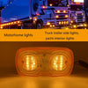 2pcs MK-106 Truck 12LEDs Side Marker Light (Yellow Light)
