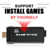 PS3000 32GB 4K Retro Game Stick with 2 Wireless Gamepads 3000+ Games Pre-installed