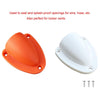 Marine Plastic Air Outlet Vents Water Outlet Cover Caps, Color: Small Orange