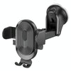 Borofone BH85 Car Center Console One-button Phone Bracket(Black)