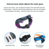 For Meta Quest 3 Adjustable Replacement Eye Mask VR Blackout Soft Replacement Face Mask Set
