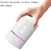 Colorful Cup Humidifier USB Mini Car Air Purifier(White)