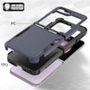 For Samsung Galaxy Z Flip6 5G 2 in 1 PC + TPU Phone Case(Dark Blue)