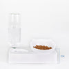 Anti-Tip Pet Bowl with Automatic Waterer - Small