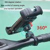 Bicycle Phone Holder Shockproof Handlebar For Fixing Shooting Equipment(Black)