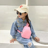 Children Casual Messenger Bag Single-shoulder Coin Chest Bag(Blue)