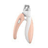 LED Pet Nail Clipper for Dogs & Cats (Peach Pink)