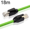 18m CAT6 Double Shielded Gigabit Industrial Cable Vibration-Resistant And Highly Flexible Drag Chain Cable