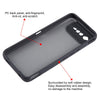 For Asus ROG Phone 6 Fine Pore Matte Black TPU + PC Phone Case