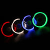 Color LED 12cm 3pin Computer Components Chassis Fan Computer Host Cooling Fan Silent Fan Cooling, with Power Connection Cable & White Light(White)