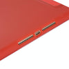 For iPad 10.2 2021 / 2020 / 2019 TPU Horizontal Flip Leather Case, with Three-folding Holder(Blue)