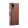 For Galaxy Note 10 Plus LC.IMEEKE Calf Texture Horizontal Flip Leather Case, with Holder & Card Slots & Wallet(Brown)