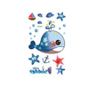 20 PCS Marine Animal Waterproof Children Tattoo Stickers(EC-577)
